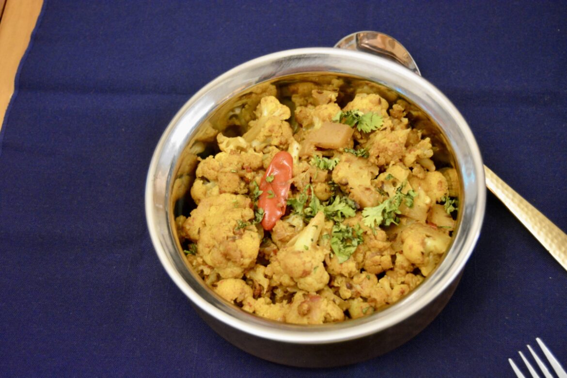 Phool Gobi Sabzi Spicy Masala Cauliflower The Indian Foodie